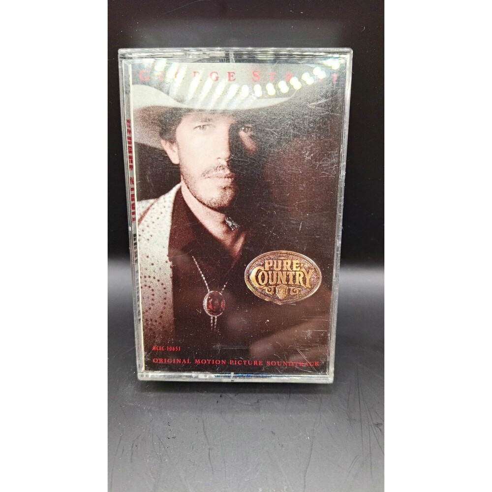 George Strait Pure Country Original Motion Picture Soundtrack Cassette 1992 MCA